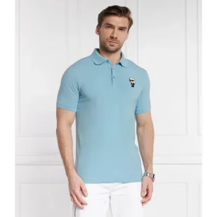 Karl Lagerfeld Polo | Regular Fit - Koszule męskie - miniaturka - grafika 1