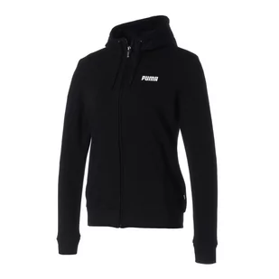 Bluza z kapturem damska Puma ESS FULL-ZIP TR czarna 84720001-M - Bluzy damskie - miniaturka - grafika 1