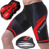 Spodenki rowerowe - Szorty Spodenki Rowerowe Kolarskie Sportowe Krótkie Z Wkłdką Żelową 5D Uv - miniaturka - grafika 1