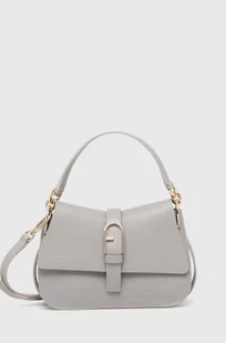 Furla torebka skórzana kolor szary WB01032 BX2045 3291S - Torebki damskie - miniaturka - grafika 1