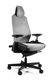 Fotel biurowy, krzesło biurowe Fotel biurowy RONIN biały/szary siatka - Fotele i krzesła biurowe Fotel biurowy, krzesło biurowe Fotel biurowy RONIN biały/szary siatka - Fotele i krzesła biurowe - miniaturka - grafika 1