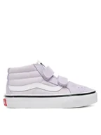 Buty dla dziewczynek - Vans Sneakersy Sk8-Mid Reissue V VN000CZ7EMY1 Fioletowy - miniaturka - grafika 1
