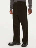 Spodnie męskie - AMI PARIS Spodnie materiałowe HTR102 CO0089 Brązowy Regular Fit - miniaturka - grafika 1