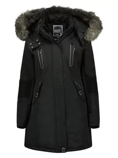 Geographical Norway Parka zimowa "Coraly" w kolorze czarnym - Kurtki damskie - miniaturka - grafika 1