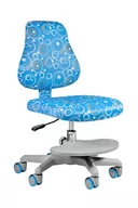 Krzesła obrotowe dla dzieci - Fotel dla dziecka BETTY niebieski - miniaturka - grafika 1