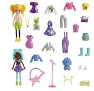 Lalki dla dziewczynek - Polly Pocket Zestaw modowy duży z 2 lalkami HKV97 - miniaturka - grafika 1