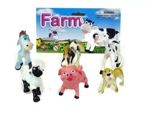 Zwierzątka Śmieszne Minki 12el Dzikie + Wiejskie - Figurki dla dzieci - miniaturka - grafika 1