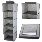 Meble modułowe i akcesoria - Organizer Do Szafy Wisząca Półka Z 5 Półkami 100Cm - miniaturka - grafika 1