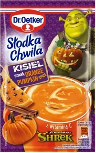 DR OETKER KISIEL SŁODKA CHWILA ORANGE PUMPKIN SPICE 30G SHREK - Kisiel - miniaturka - grafika 1