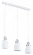 Lampy sufitowe - Lemir Kala lampa wisząca 3-punktowa biała O2653 W3 BIA O2653 W3 BIA - miniaturka - grafika 1
