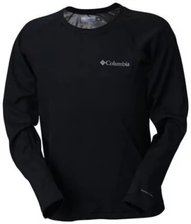 Pozostała odzież narciarska - Bielizna termiczna koszulka COLUMBIA Midweight Crew2 czarna 104 - grafika 1