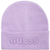 Czapki damskie - Czapka Beanie AW5179 POL01 Lilac (GU662-a) Guess - miniaturka - grafika 1