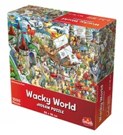 Puzzle - Puzzle Goliath Wacky World Amusement Park 1000 elementów - miniaturka - grafika 1