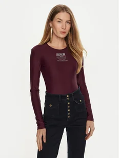 Versace Jeans Couture Body 77HAM221 Fioletowy Slim Fit - Body - miniaturka - grafika 1