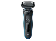 Golarki męskie - Braun Series 5 52-B1000S Czarno-niebieski - miniaturka - grafika 1