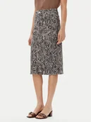 Spódnice - JOOP! Spódnica jeansowa 30044957 Brązowy Slim Fit - miniaturka - grafika 1