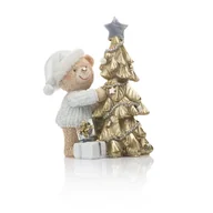 Ozdoby bożonarodzeniowe - Figurka - miś - choinka - 13 cm - Favola - miniaturka - grafika 1