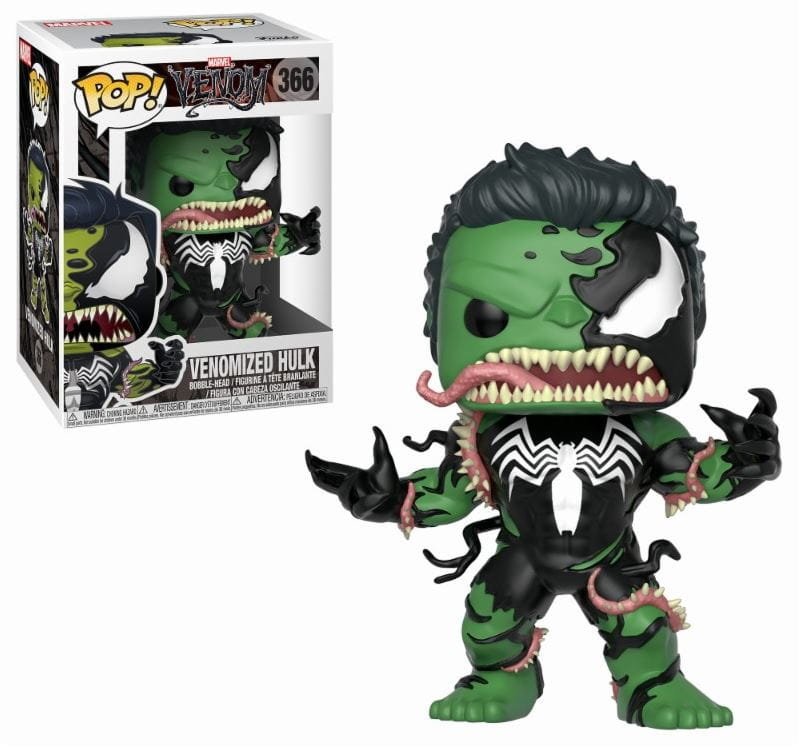Funko POP! Marvel, figurka kolekcjonerska, Venom, Venomized Hulk, 366