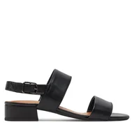 Sandały damskie - Sandały Tamaris 1-28147-42 Czarny - miniaturka - grafika 1