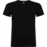 Koszulki męskie - T-shirt męski Koszulka męska bawełniana ROLY BEAGLE CA6554 BLACK S - miniaturka - grafika 1