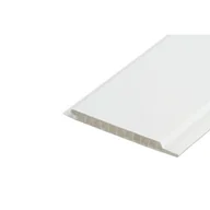 Inne akcesoria dekarskie - Podbitka dachowa panel ścienny PVC 10 x 260 cm biały Cezar - miniaturka - grafika 1