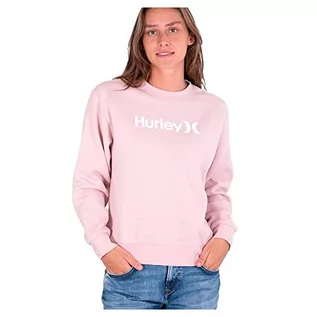 Bluzy damskie - Hurley Damska bluza w Oao Crew Jasny koral migdałowy XS HAGFLC21OA - grafika 1