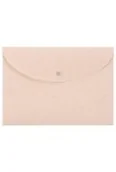 Teczki i skoroszyty - Teczka kopertowa A4 na zatrzask pastel różowy - miniaturka - grafika 1