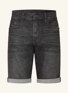 Spodenki damskie - G-Star Szorty Jeansowe Mosa schwarz - miniaturka - grafika 1