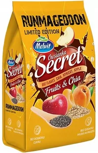 Melvit SECRET FITNESS OWSIANKA Z OWOCAMI I Z CHIA 350G 13951074 - Płatki śniadaniowe i musli - miniaturka - grafika 1