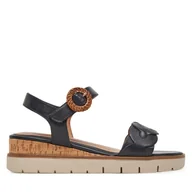 Sandały damskie - Sandały Tamaris 1-28258-44 Granatowy - miniaturka - grafika 1