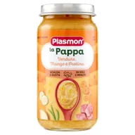 Dania dla dzieci - PLASMON DANIE GOTOWE WARZYWA Z WOŁOWINĄ I MAKARONEM, 200G - miniaturka - grafika 1