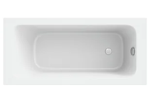 Wanna do zabudowy Polimat Monza 160x70 cm prostokątna biały połysk 00591 - Wanny - miniaturka - grafika 1