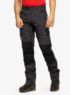 Odzież trekkingowa męska - Spodnie turystyczne Fjallraven Barents Pro Trousers M - dark grey/black - miniaturka - grafika 1