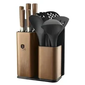 Noże kuchenne - Lumarko Zestaw Przyborów I Noży Kuchennych Z Deską Berlinger Haus Bh-2446! - miniaturka - grafika 1