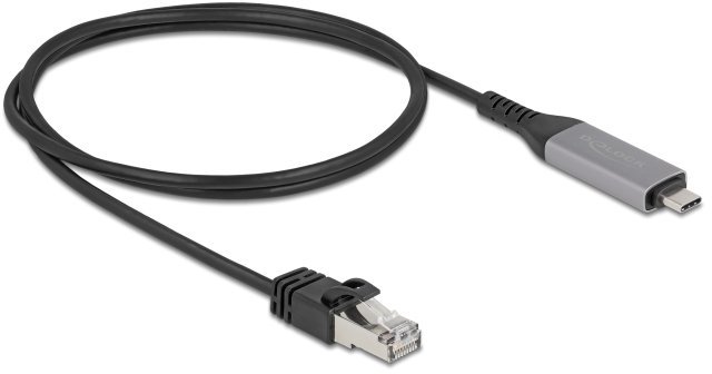 Delock USB LAN kabel USB Type-C do RJ45 Gigabit Ethernet 1 m