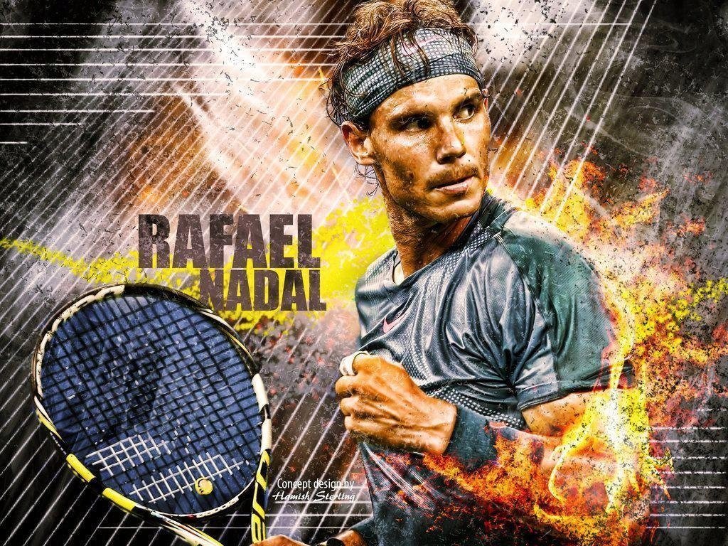 PODKŁADKA POD MYSZ Z Nadrukiem 22x18cm Rafael Nadal Tenisista Tekst Prezent