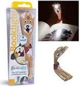 Przybory szkolne - Thinking Gifts Flexilight Animal Dog - Lampka do książki - Pies - miniaturka - grafika 1