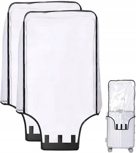 Pokrowiec na Walizkę Osłona Ochronna Rozmiar 60x45x27CM Przezroczysty z PVC - Akcesoria podróżnicze - miniaturka - grafika 1