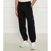 Dresy męskie - EA7 Spodnie dresowe | Relaxed fit - miniaturka - grafika 1