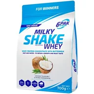 Odżywki białkowe - 6PAK, Odżywka białkowa, Milky Shake Whey, kokos, 700 g - miniaturka - grafika 1