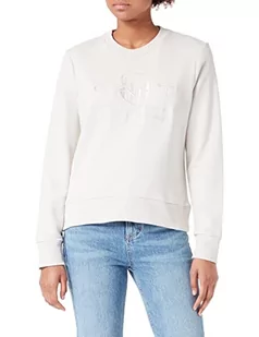 GANT Damska bluza Tonal Archive Shield Sweat Sweatshirt, Putty, Standard, Putty, XS - Bluzy damskie - miniaturka - grafika 1