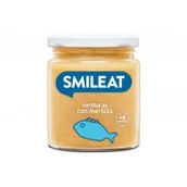 Dania dla dzieci - Smileat Słoiczek z ekologicznymi warzywami i morszczukiem po 6 miesiącu 230 g - miniaturka - grafika 1