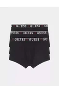 Majtki męskie - Guess Jeans U97G01 KCD31 Bokserki 3 Pack Czarny - miniaturka - grafika 1