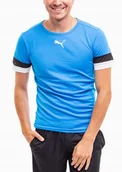 Koszulki męskie - Koszulka Męska PUMA teamRISE T-shirt Bluzka Sportowa Wygodna roz. L - miniaturka - grafika 1