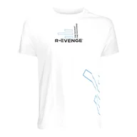 Koszulki sportowe męskie - Męska koszulka z krótkim rękawem Fitness Running Cardio T-shirt White - miniaturka - grafika 1