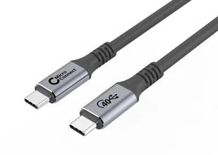 Microconnect USB4CC1.5 kabel USB USB4 Gen 3x2 1,5 m USB C Czarny - Kable USB - miniaturka - grafika 1