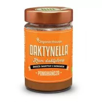 ORGANIC HOUSE (bionelki, daktyle, kremy KREM KOKOSOWO - DAKTYLOWY POMARAŃCZA BEZGLUTENOWY BIO 190 g - ORGANIC HOUSE (DAKTYNELLA) - Słodkie kremy i masła - miniaturka - grafika 1