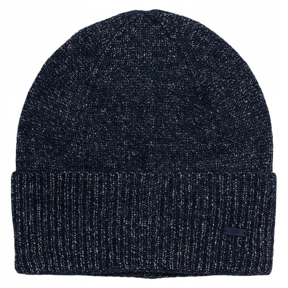 4F Czapka Zimowa Damska CAD003 granatowa Rozmiar S