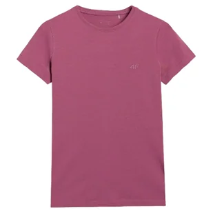 Koszulka damska 4F Tshirt F2439 Rozmiar: L / Kolor: bordowy - Koszulki sportowe damskie - miniaturka - grafika 1