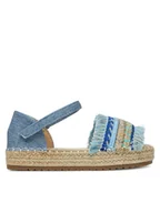 Buty dla dziewczynek - Roxy Espadryle CSS21596-01 Niebieski - miniaturka - grafika 1